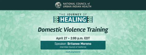 Domestic Violence Training - NCUIH