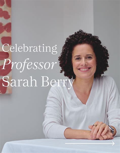 Doctor Sarah Berry is now PROFESSOR Sarah Berry. We’re delighted to ...