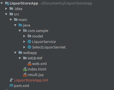 Java Web Application Example 的图像结果