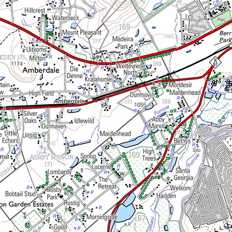 3126DD QUEENSTOWN Map by Chief Directorate: National Geo-spatial Information | Avenza Maps