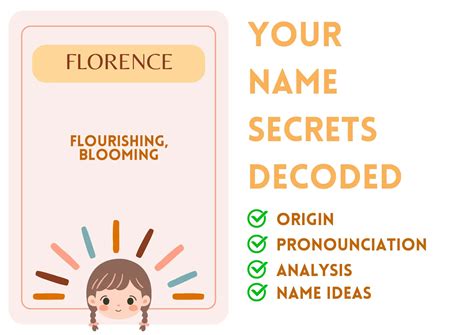 Meaning Name Florence