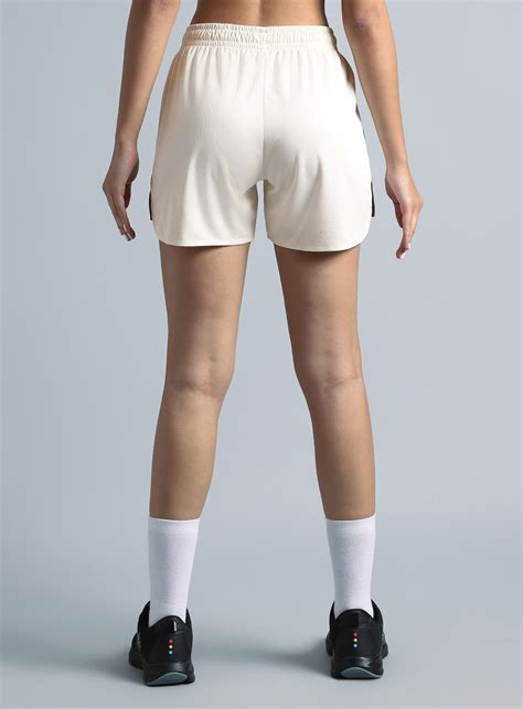 Buy Women's White Train Day Performance Shorts Online in India | Cult Store