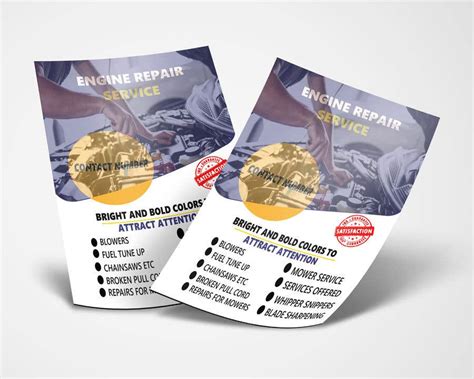 Image result for Small Engine Repair Flyer