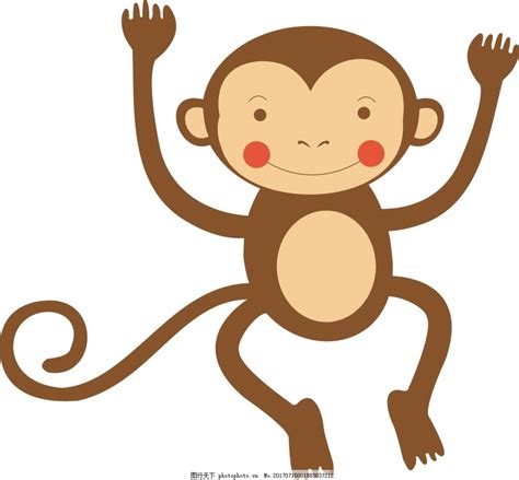 小猴子设计图__其他_动漫动画_设计图库_昵图网nipic.com