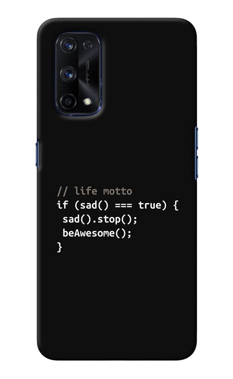 Save Big: Get the Life Motto Code Realme X7 Pro Back Cover - Shop Now ...