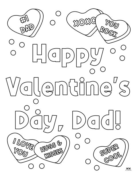 Happy Valentine's Day Coloring Pages - 34 Pages | Printabulls