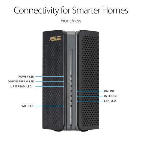 Buy ASUS AX6000 WiFi 6 Cable Modem Wireless Router Combo (CM-AX6000 ...