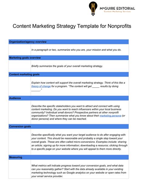 7+ Content Marketing Plan Examples to Download