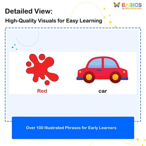 Phrases with Colors Flashcards: Learn Phrases for Kids