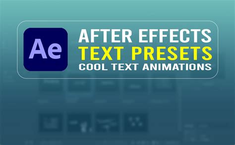 Image result for After Effects Text Tutorials