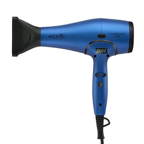 Ikonic Finishing Line Hair Dryer- Blue| High-tech luxury| AC motor| 4 ...