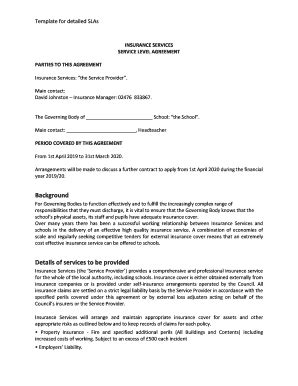17+ Free Editable Service Level Agreement Templates in MS Word [DOC ...