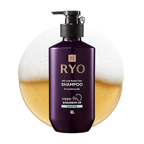 Ryo Hair Loss Expert Care Shampoo (Pack Size: 400ml) for Sensitive ...