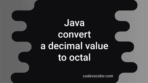 Binary to Octal Using Java Code 的图像结果