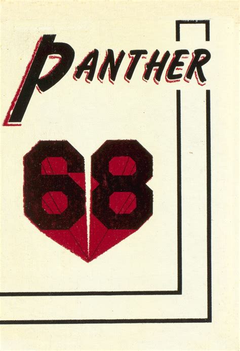 1968 yearbook from Glen Oaks High School from Baton rouge, Louisiana