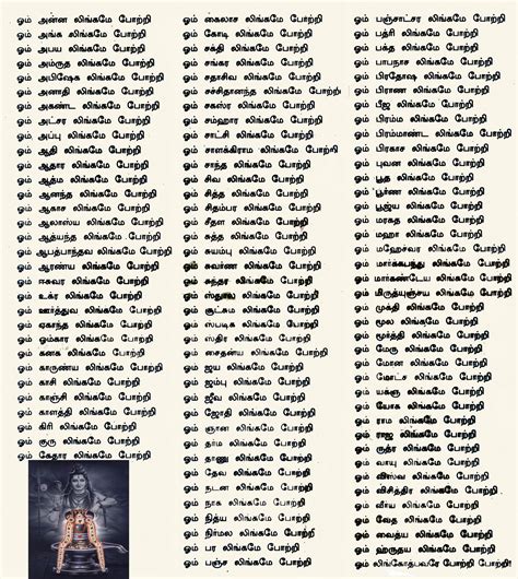 Shivam: 108 SHIVA LINGAM NAMES