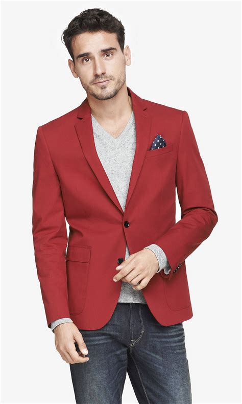 Red Sports Coat New Look Discount Blazer Coat