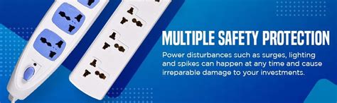 Buy EMBOX 10A Extension Board with 5 Meter Cable with Master Switch ...