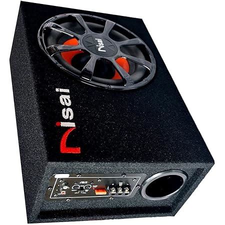 NISAI NS-1042 10 Inch Sub woofer 4200 watt, Active Bass Tube Subwoofer ...