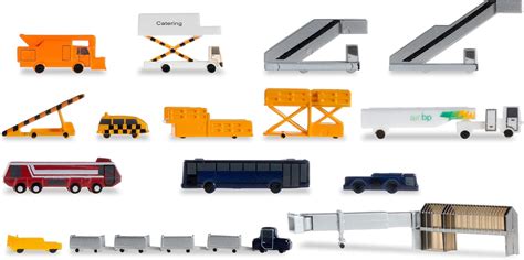 Herpa Daron Ground Equipment Building Kit 19-Piece India | Ubuy