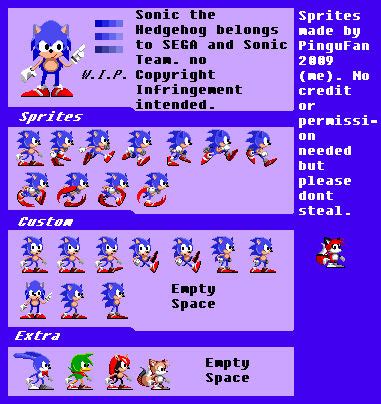 Sonic the Hedgehog 1 Tokyo Toy Show Sprites (V4) by PinguFan2009 on ...
