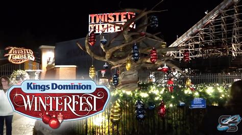 Everything New at Kings Dominion Winterfest in 2019 - YouTube