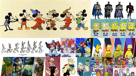 Image result for Cartoon Characters Evolution