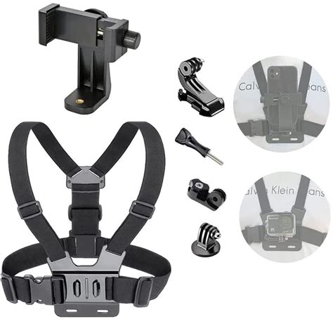 VTS Chest Strap Mount Adjustable Body Harness Belt for Mobile Phone ...