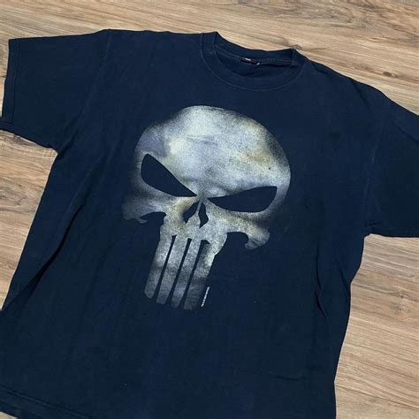 2004 Mad Engine Marvel Punisher Tee Shirt Size... - Depop