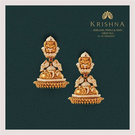Top Diamond Earring Designs for Every Ethnic Outfit – Krishna Jewellers ...