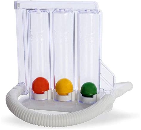 Doctist 3 Ball Lung Exerciser Respiratory Spirometer 3 Ball Spirometer ...