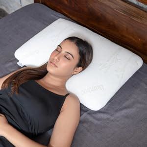 Happy Living Contoured Memory Foam, Orthopedic Memory Foam Pillows ...