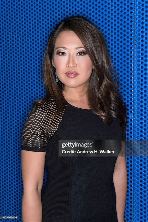 Newscaster Melissa Lee is photographed for Resident Magazine on... News ...