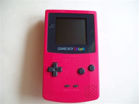 Nintendo Game Boy Color Berry (Reacondicionado) : Amazon.com.mx ...
