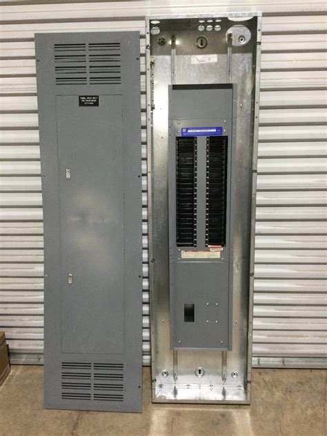 Square D Panelboard 400 Amp Max 480Y/277 3Ø 4 Wire 42 space NF style ...