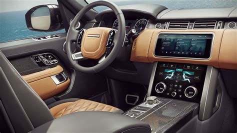 2020 Range Rover Velar Red Interior Inside