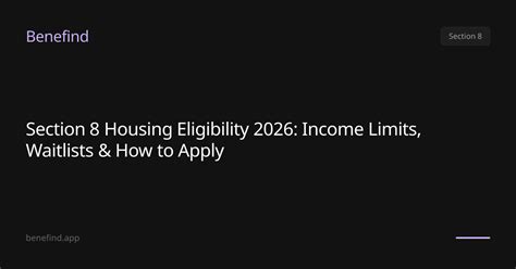 Section 8 Housing Eligibility 2026: Income Limits, Waitlists & How to ...