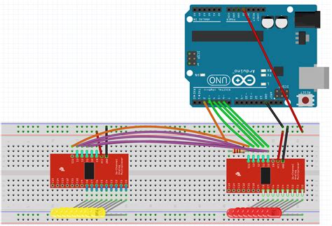 Multiplexing Arduino 的图像结果