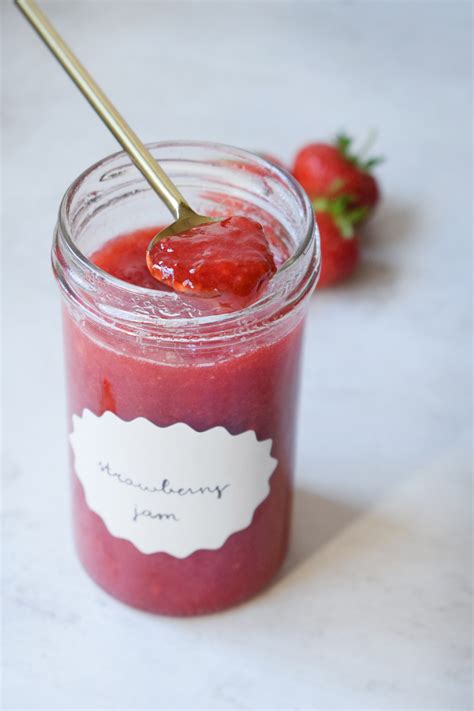 Easy Strawberry Jam (No Pectin & Small Batch) - Let's Eat Smart