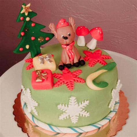 Mouse Cake For Christmas | Just Bake