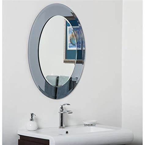 Buy SDG Royal Blue Oval Frameless Mirror Online at Low Prices in India ...