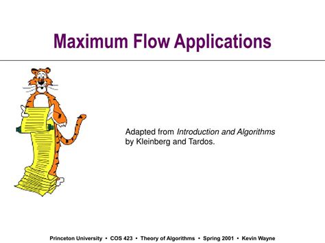 Image result for Maximum Flow Applications