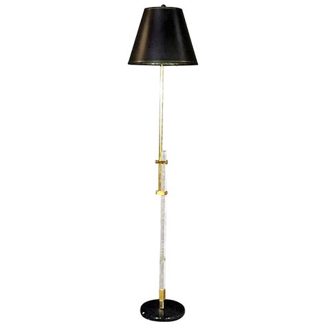 Stiffel Brass Floor Lamp With Round Lucite Table at 1stDibs | stiffel ...