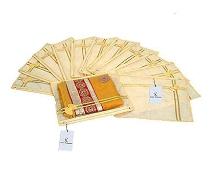 Kuber Industries™ Printed Non Wooven Saree Cover Set Of 12 Pcs (With ...