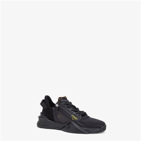 Sneaker Fendi Flow Tejido Negro | Fendi