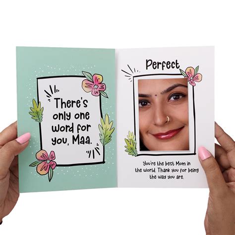 Oye Happy - Mother's Day Greeting Card - Mirror Card - Best Gift for ...