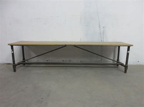 135 | Wooden Iron Bench – Manglam Arts