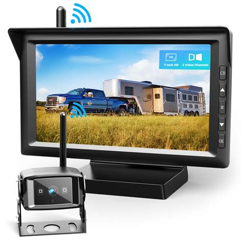 Buy AUTO-VOXRV Backup Camera Wireless with 7" HD Split Screen Monitor ...