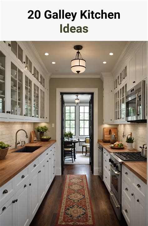 20 Galley Kitchen Ideas – The Dear Lab | Galley kitchen remodel, Galley ...