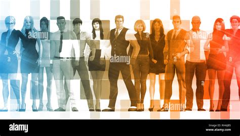 Group of Business People Standing Together 的图像结果